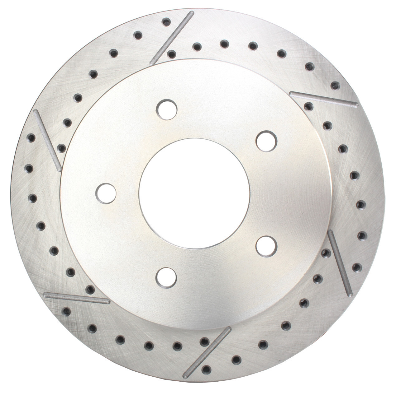 1963-1987 Chevy C10 Rear Disc Brake Kit, Drilled & Slotted 5 Lug NON ebrake