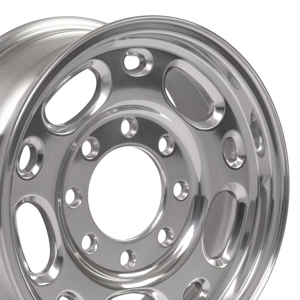 16 in Polished Rim Fits 8-Lug Chevy & GMC HD 8 Lug Trucks 8×165 5079