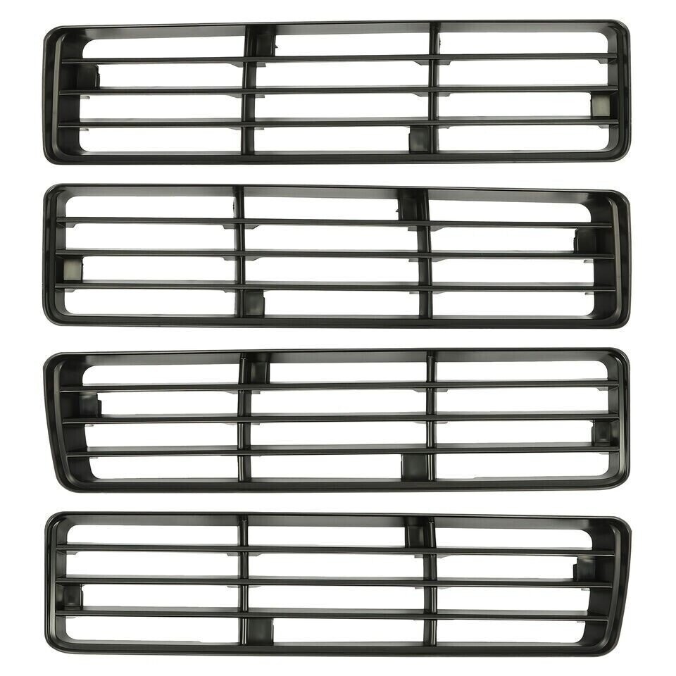 Fits 1991-93 Dodge Grill Inserts Ram Truck Left Right Upper Lower All 4 Included