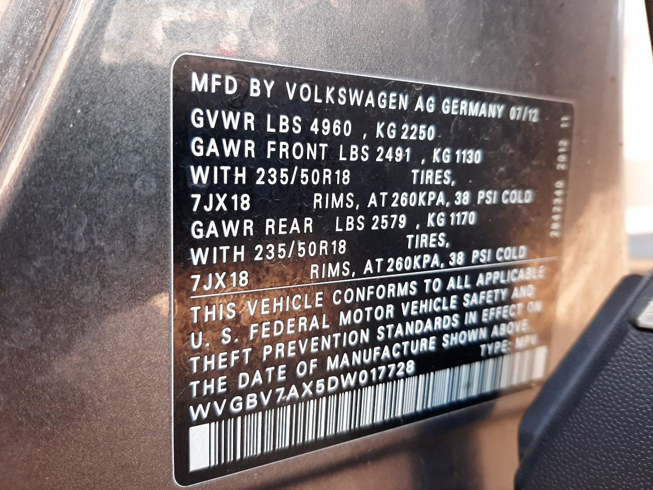 Chassis ECM Communication Interface Box Telephone Fits 12-15 TIGUAN 1014113