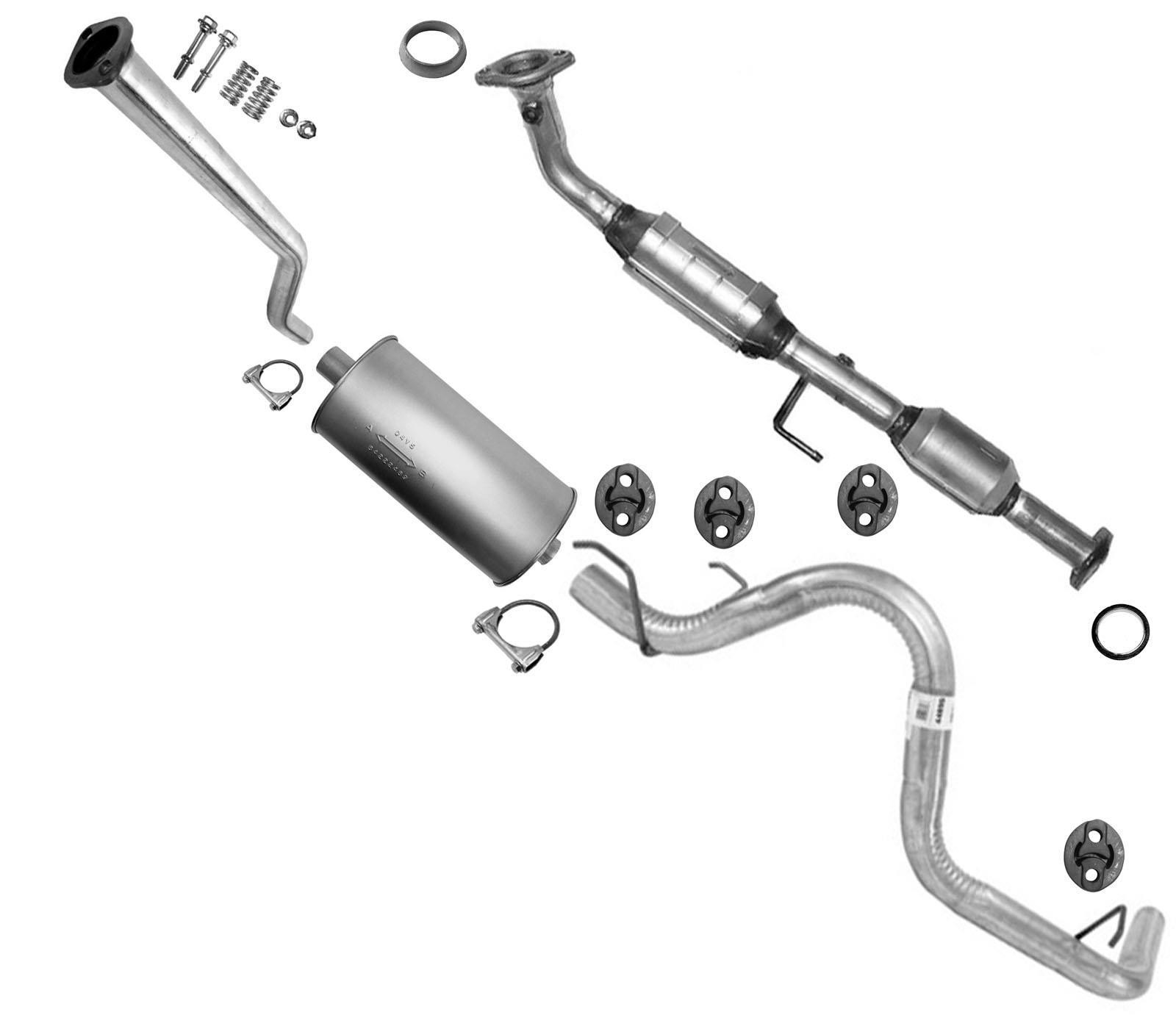 Dual Catalytic Converters Muffler Tail Pipe For 05-12 Tacoma 2.7 127″ wheelbase