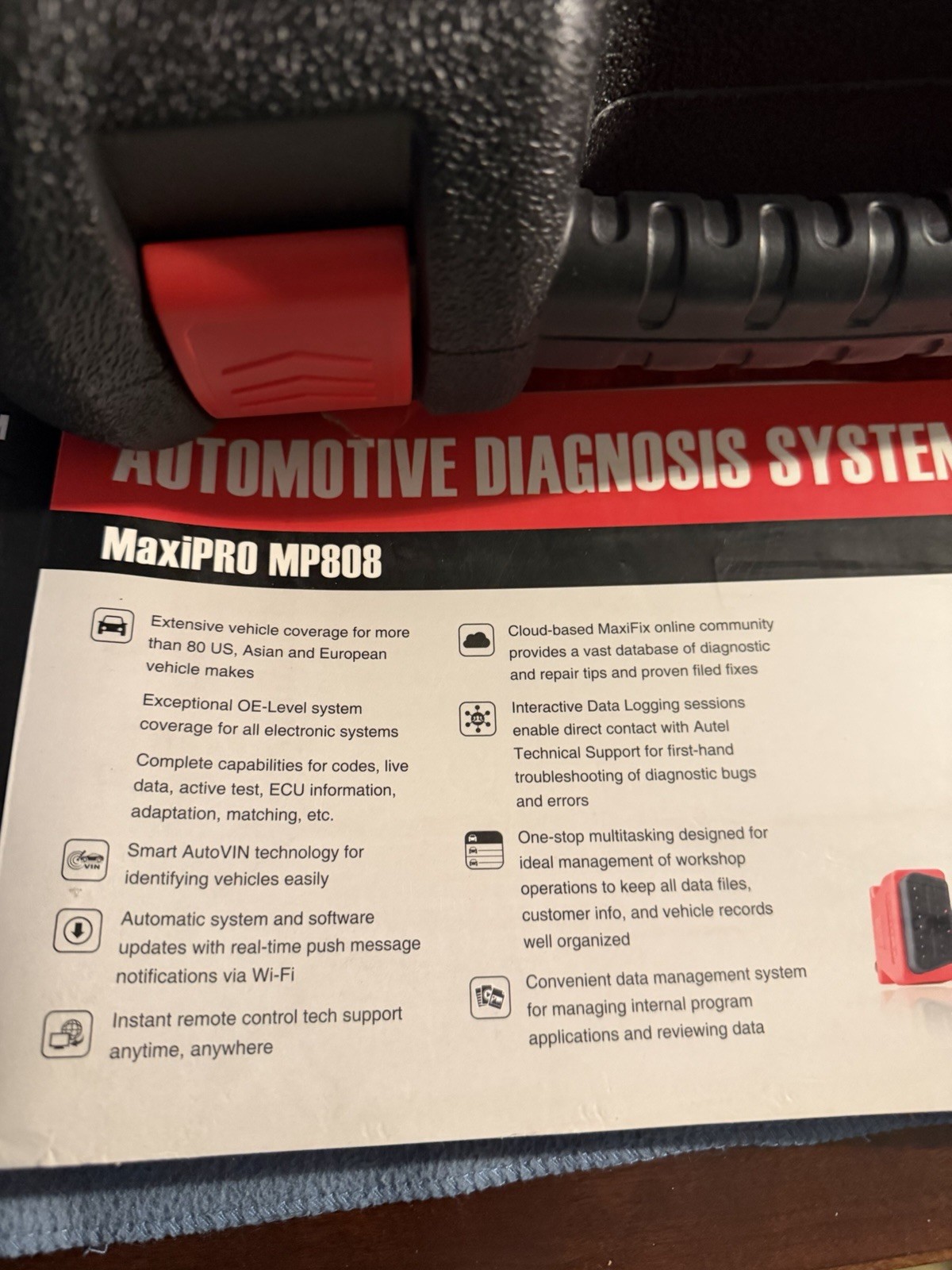 2026 AUTEL MAXIPRO MP808 FULL FUNCTION DIAGNOSTIC SCANNER DOM ASIAN EUR Maxi Pro