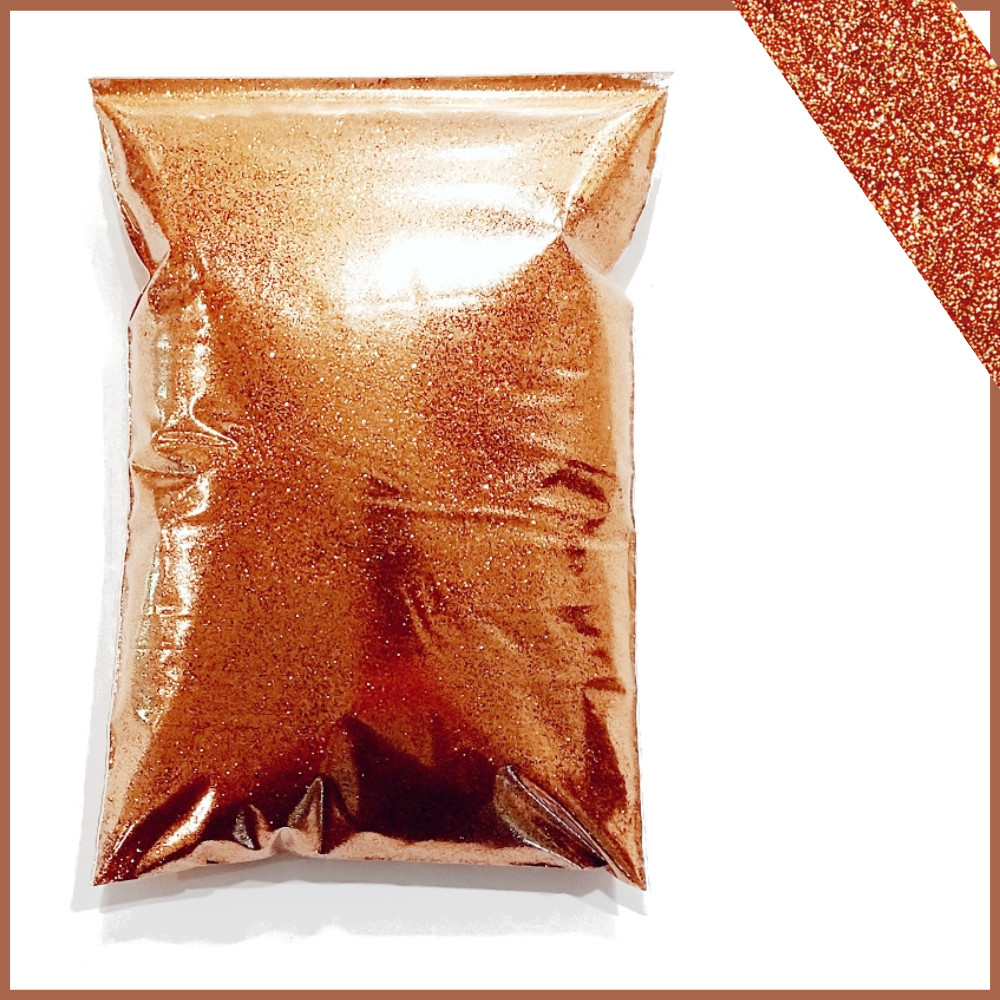 15oz Fine Polished Copper .008″ Metal Flake – Auto Grade Paint Additive (444ml)