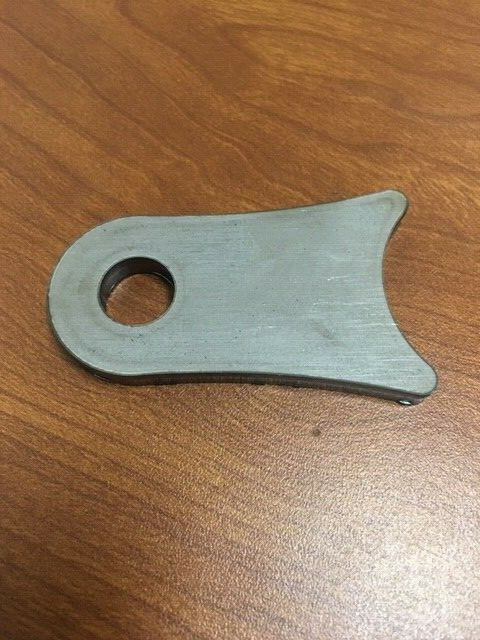 1/4″ Steel Laser Cut Weld On Shock Mount Tabs Grade 50 USA MADE!