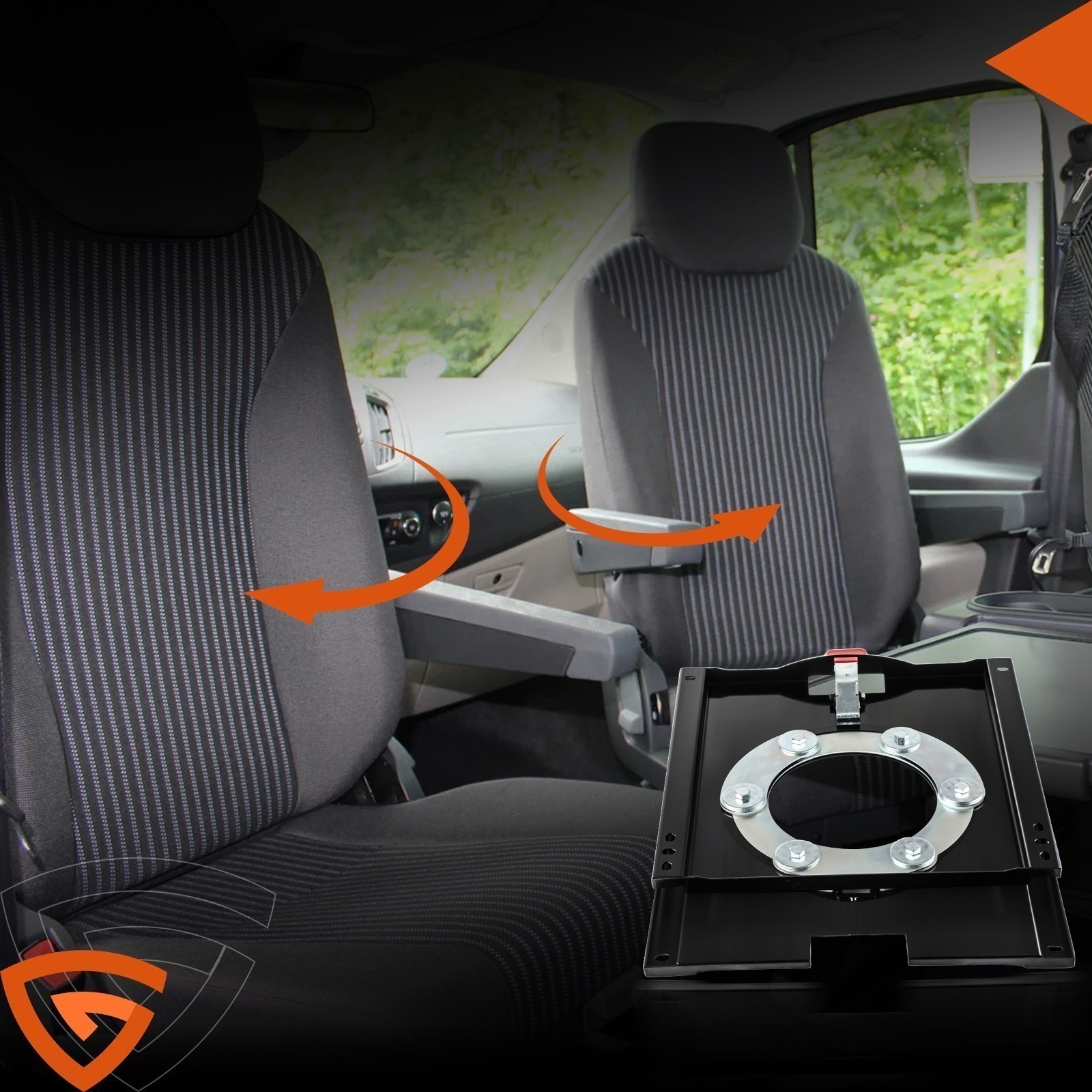 Seat Swivel Base For Ram ProMaster 2007-2025 Campervan Motorhome Camper-USSHIP