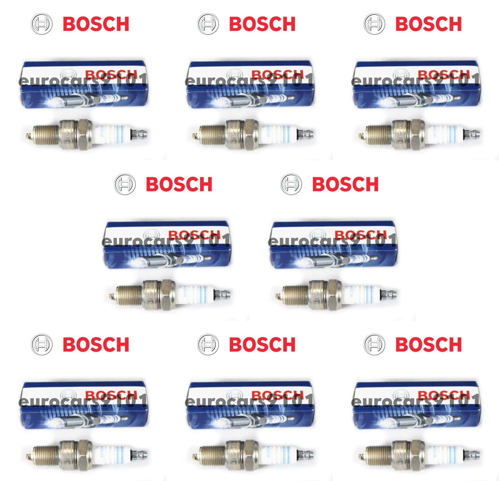 Volkswagen Rabbit Bosch Spark Plugs 7900 7900 Set of 8