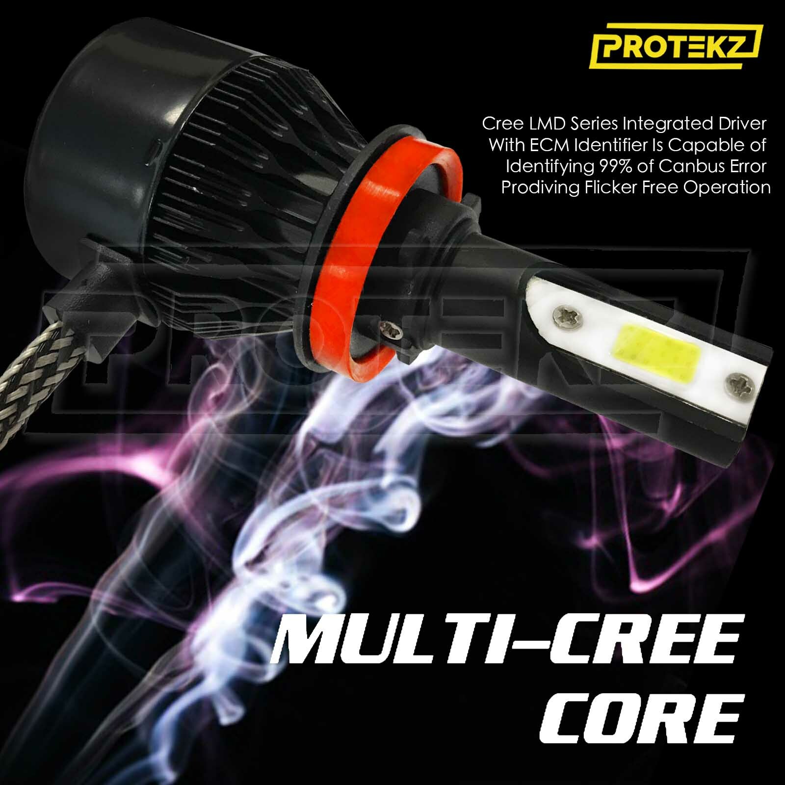 9005 HB3 LED Headlight Kit 800W 120000LM 6500K Bulbs Bright Light CREE COD Chip