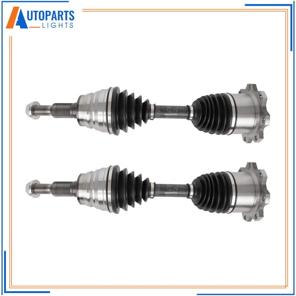 Pair Front CV Axle Shaft For 2015-2019 Chevy Silverado Sierra 2500 HD 3500 HD