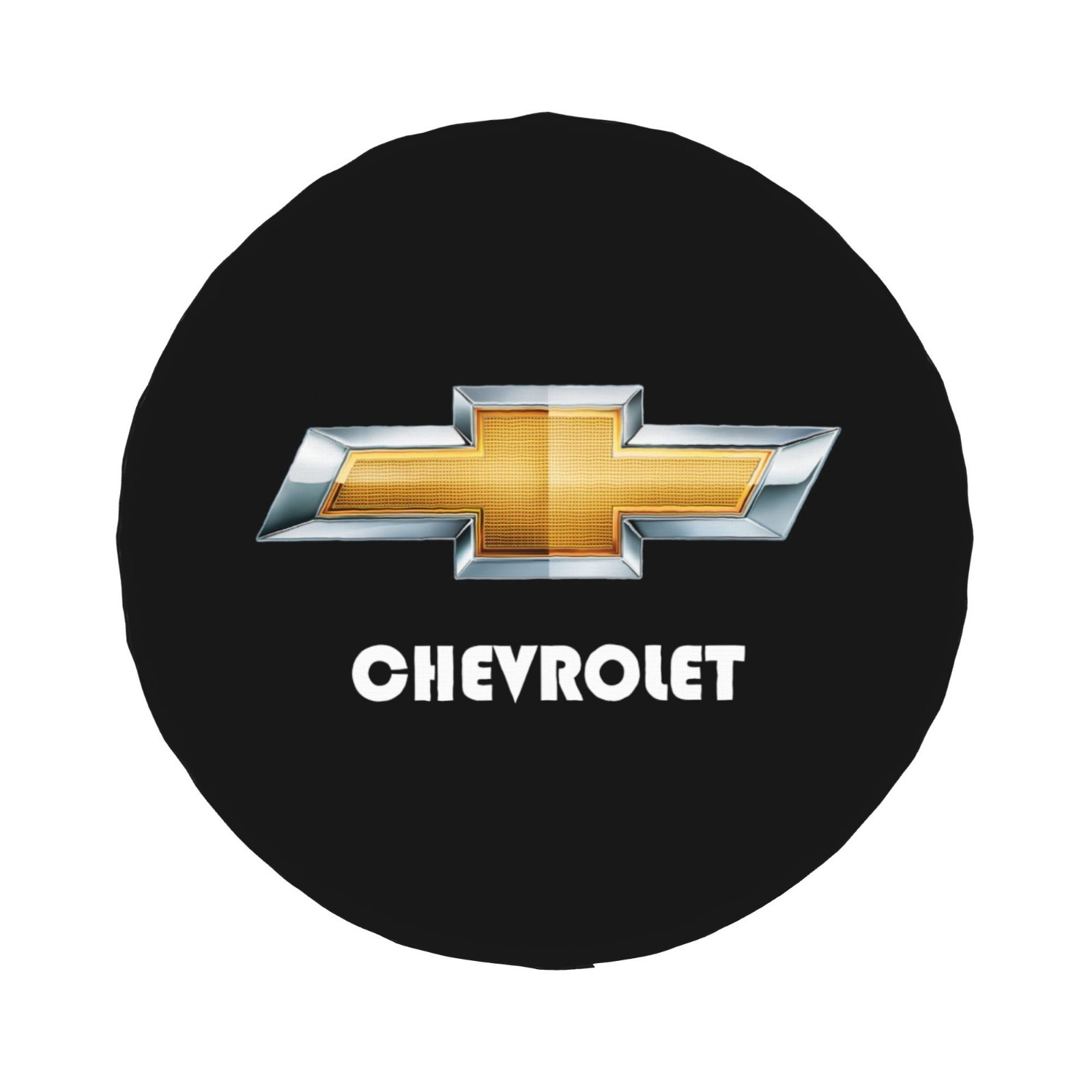 17 inch for Chevrolet Waterproof Dust-Proof Car Spare Tire Cover Black