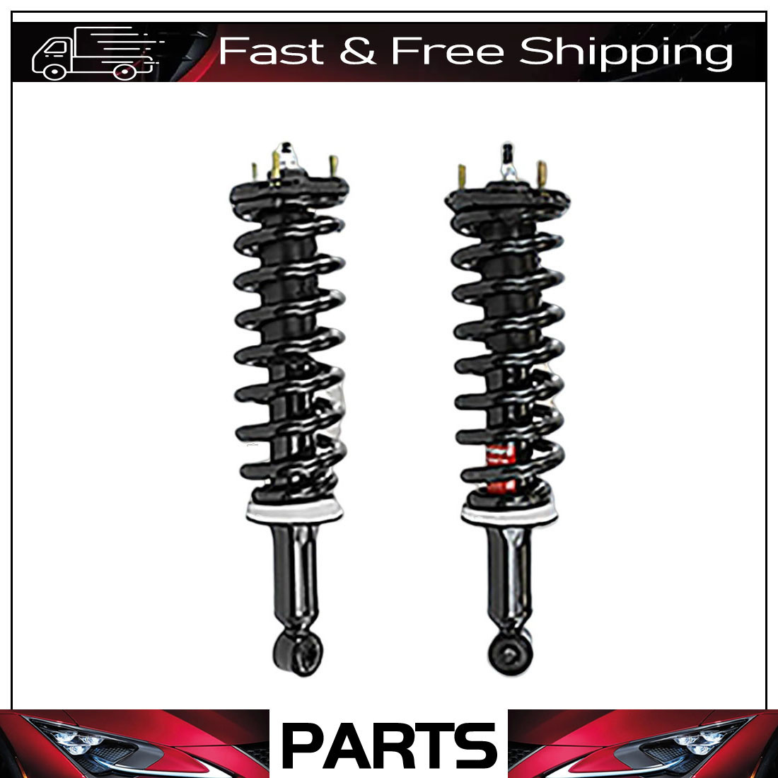 Monroe OEM Front Struts For 2001-2007 Toyota Sequoia 4.7L Lifetime Warranty