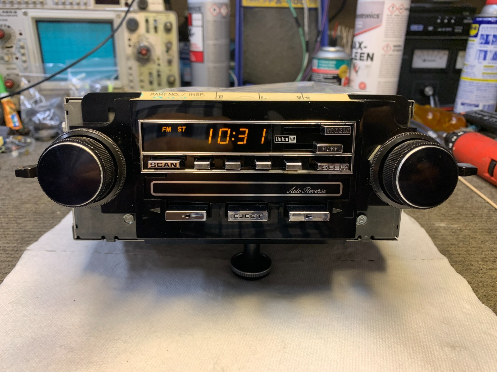 NCRS Delco GM Corvette & Collector Edition ETR AM FM Stereo Radio Cassette 81 82