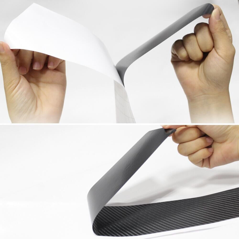 4X Carbon Fiber Car Door Plate Sill Scuff Cover Anti-Scratch Sticker Accessories