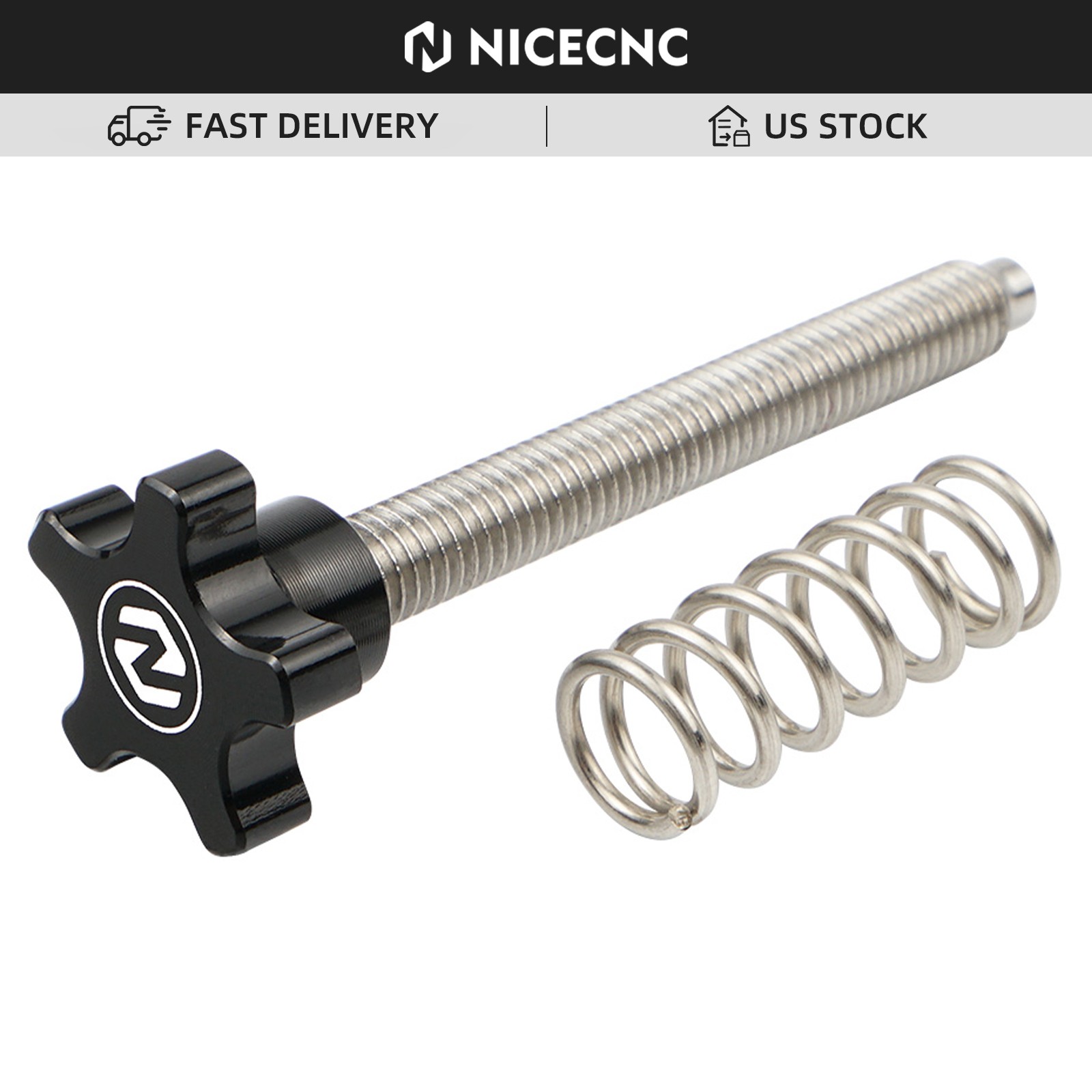NICECNC Easy Adjust Idle Screw with Spring For KTM 250 300 EXC XCW TPI 2018-2023