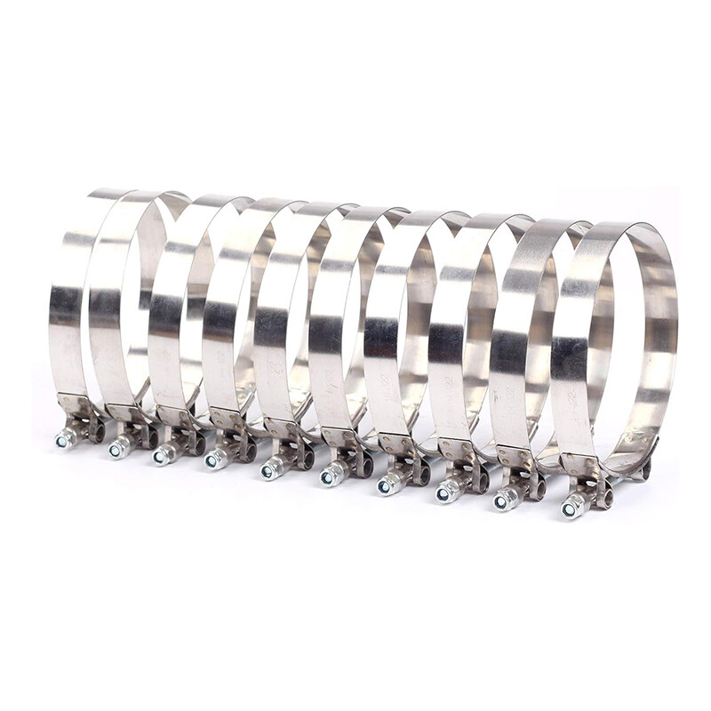 2″-4″ Inch Stainless Steel T-Bolt Clamp Intercooler Silicone Hose Coupler Turbo