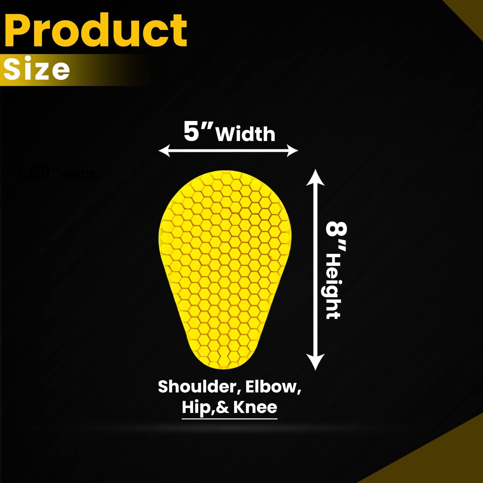 CE-2 Approve Protective Pads (Can be use for shoulder, elbow, hip, or knee)