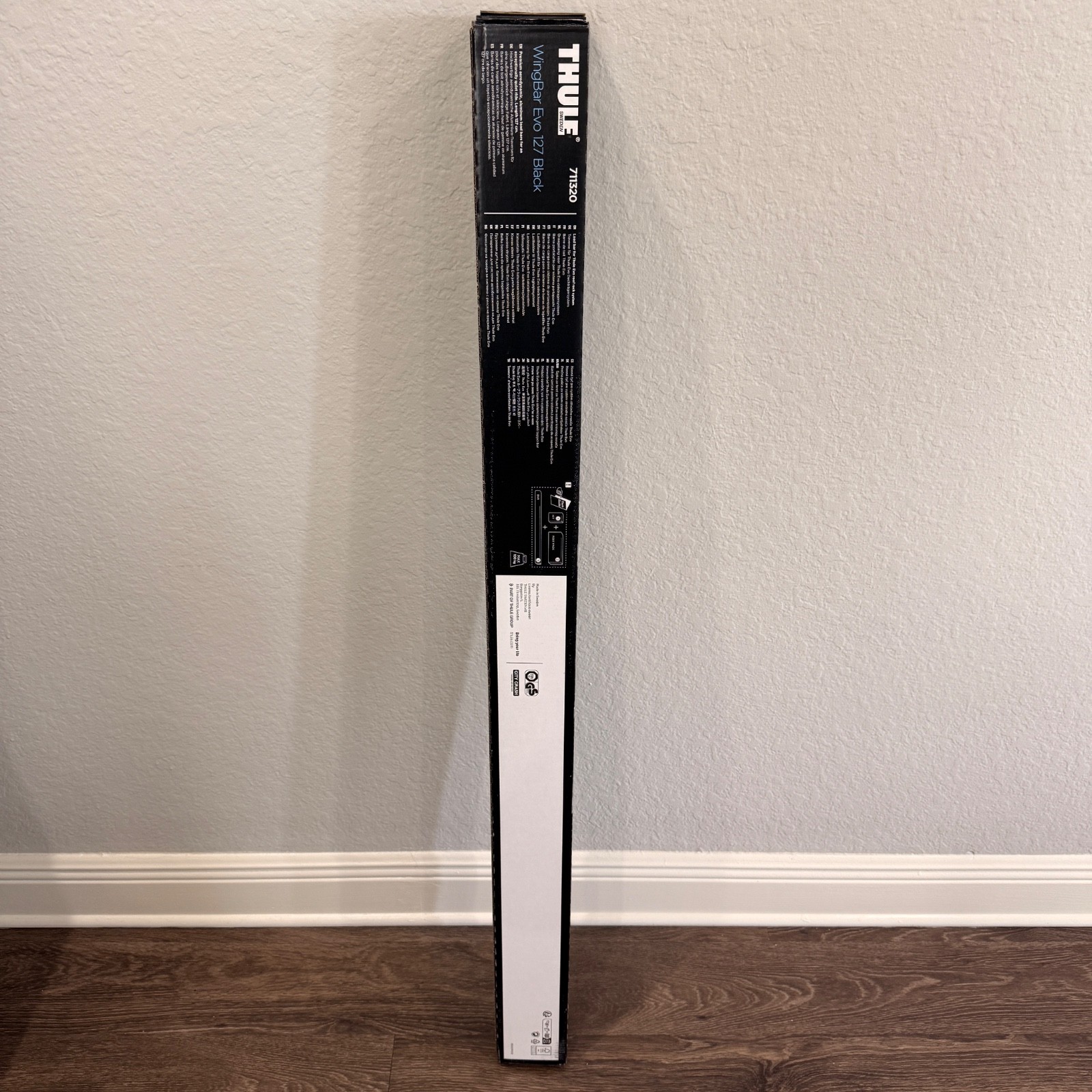 Thule WingBar Evo 127 (50in.) BLACK 711320 (2 Pack) _ BRAND NEW!