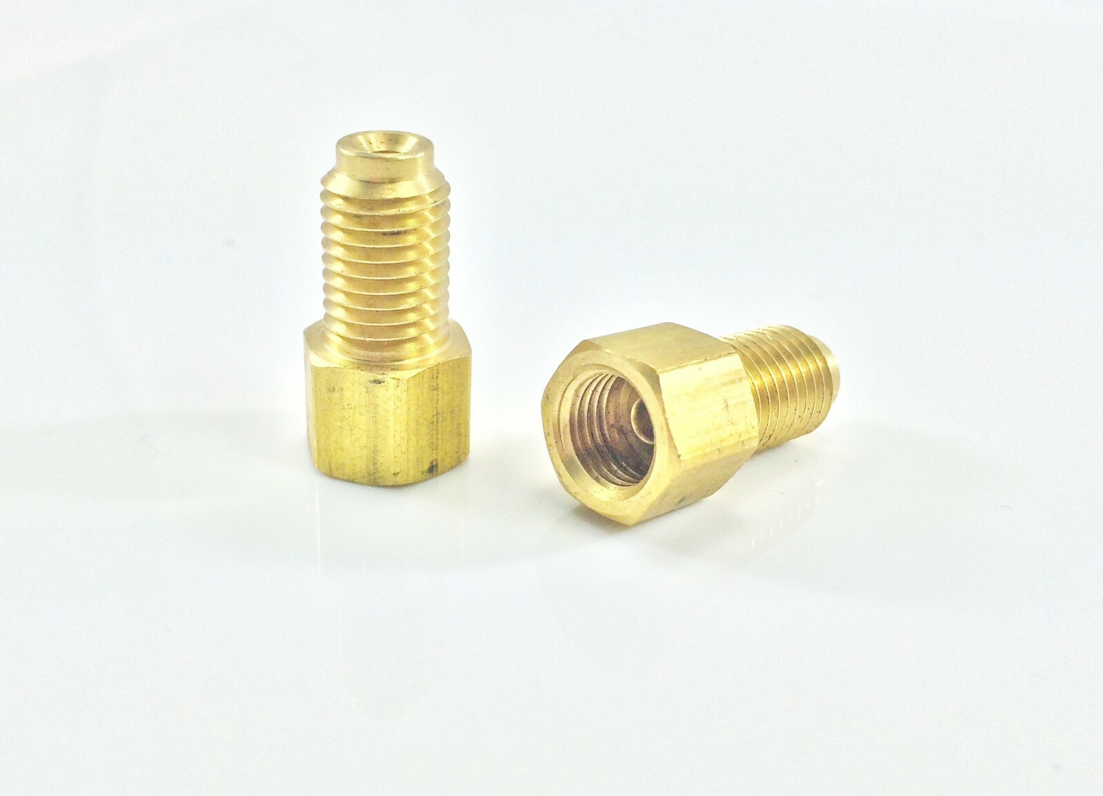 Inverted Flare Brake Adaptor 3/16″ Tube, 3/8″-24(Female) to (Male) 10x1mm 2 pack