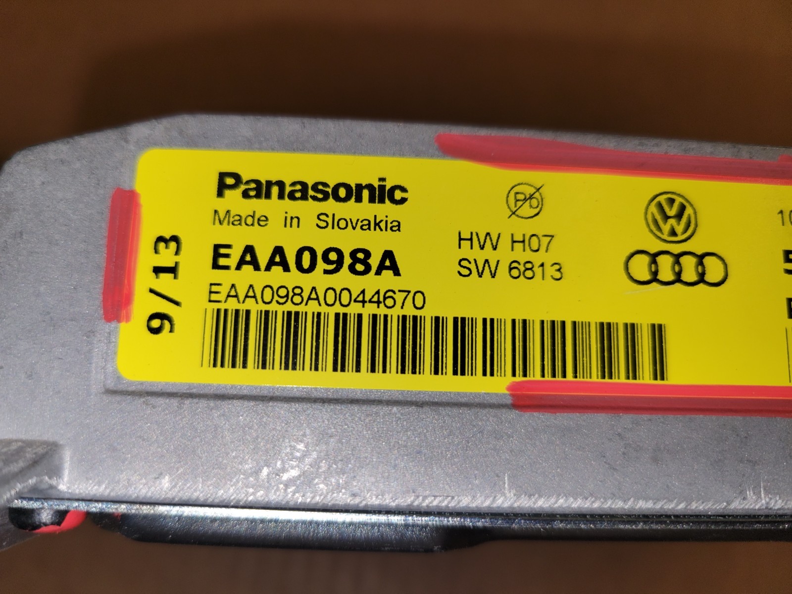 2013 2014 2015 VOLKSWAGEN GLI JETTA PASSAT PANASONIC RADIO AMPLIFIER AMP EAA098A