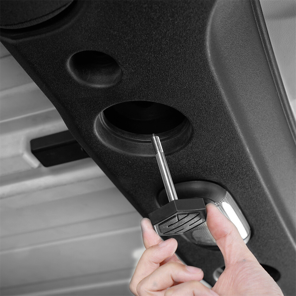2x Hardtop Top Hard Panel Mounting Screw Knob Fit 07-18 Jeep Wrangler JK 2/4Door