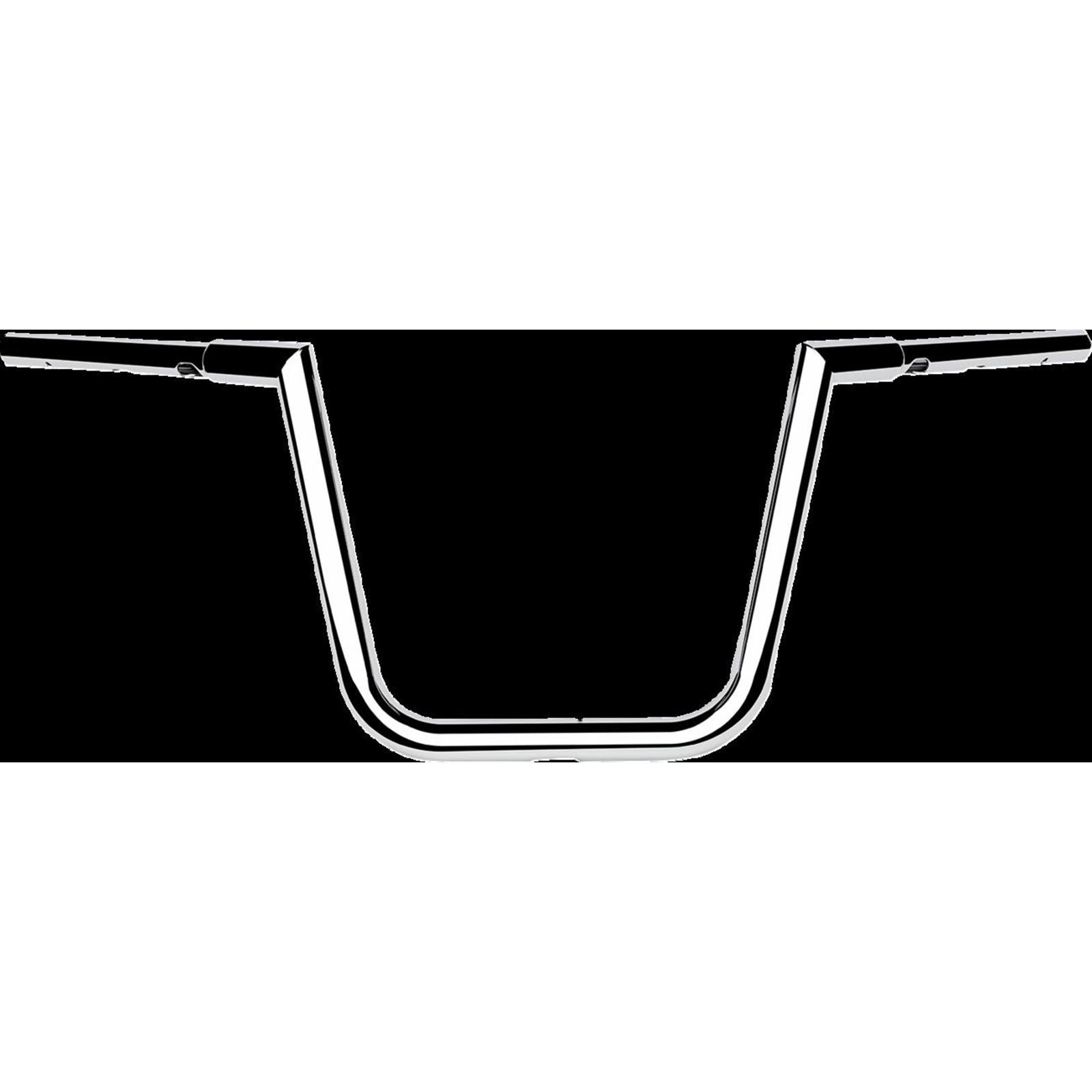 LA Choppers Handlebar – Twin Peaks – 10″ – Chrome LA-7366-10