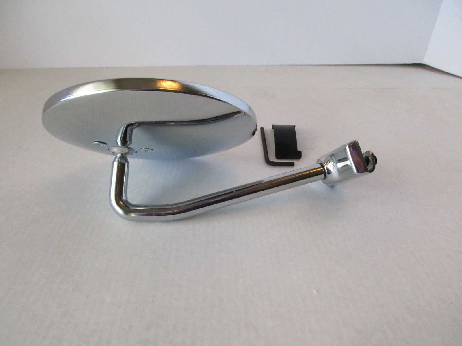 4 1/2″ LONG ARM STAINLESS SIDEVIEW MIRROR PEEP CHEVY FORD HOT ROD CAR TRUCK#6611