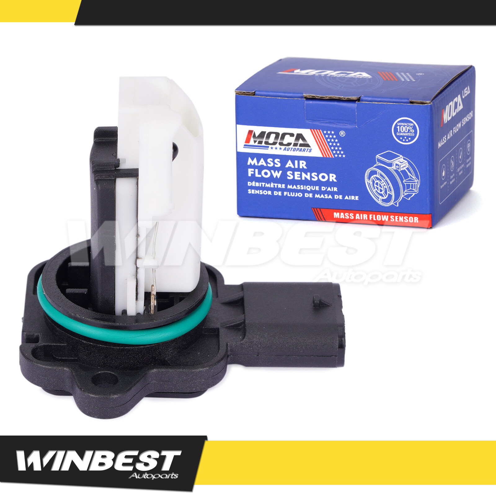 AF10429 Mass Air Flow Sensor for BMW X3 X4 X5 X6 535i 640i 740i Sensor Only