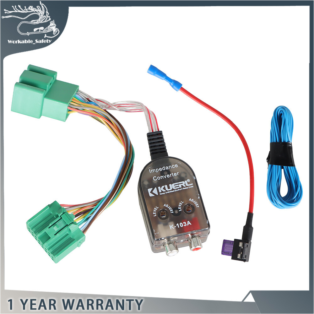 Add Amplifier Adapter Interface Amp For 2015-2018 Chevy Silverado 1500 2500 3500