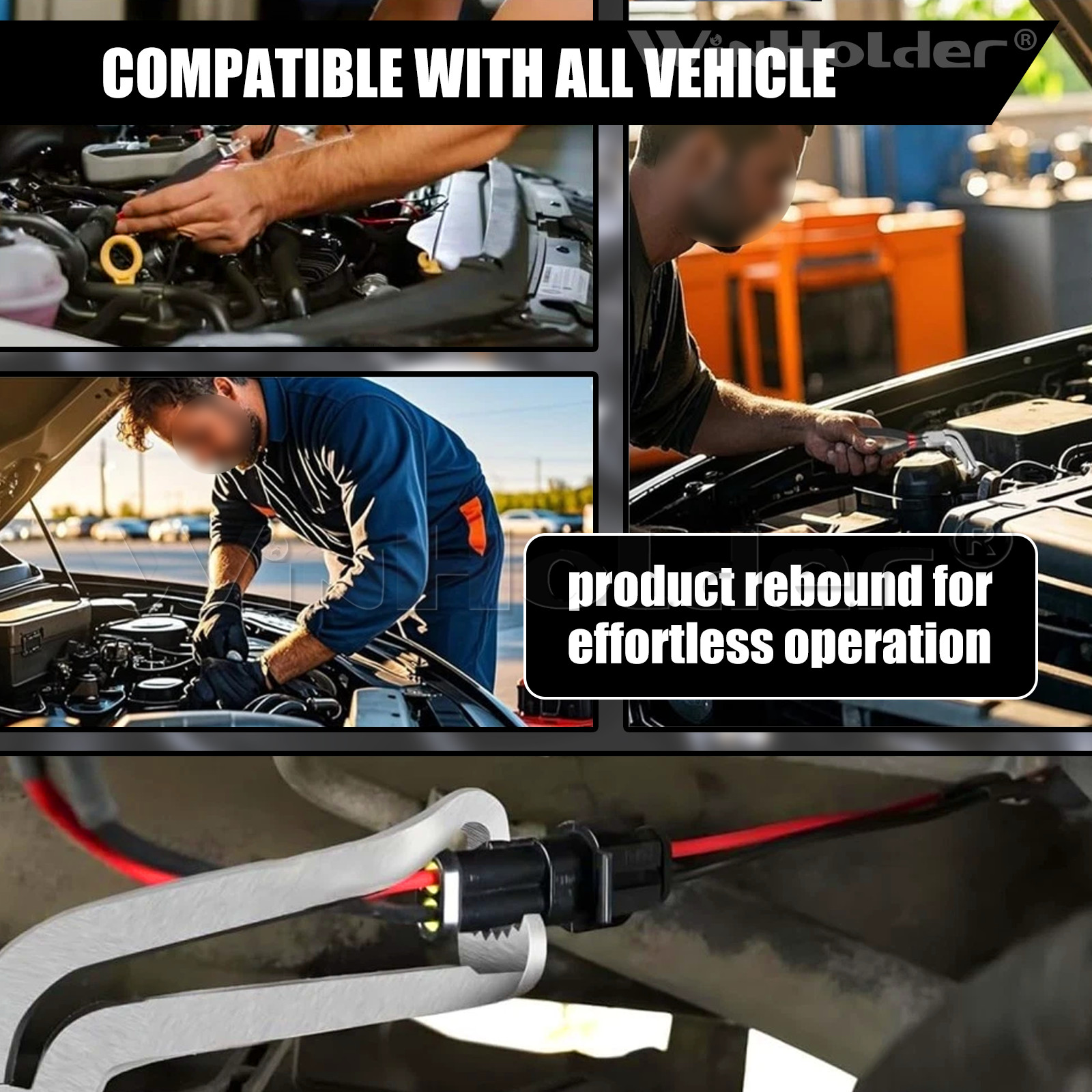 3Pc Fuel Line Pliers Petrol Clip Pipe Hose Release Disconnect Quick Removal Tool