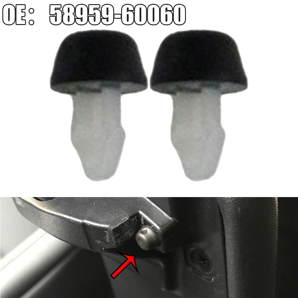 Direct Installation Armrest Rubber Pier for Prado LC120 Set of for 2