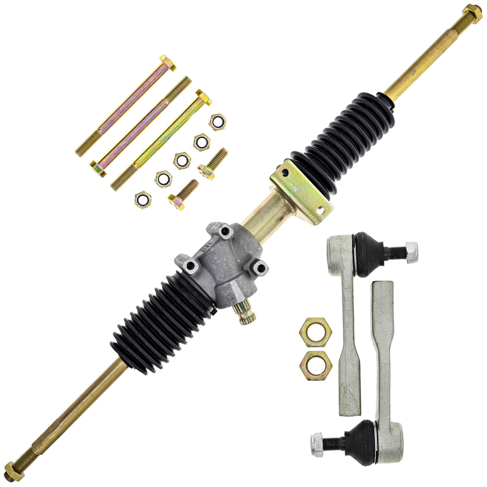 NICHE Steering Rack & Pinion Tie Rod End Kit for Polaris RZR 900 1823993 7061215