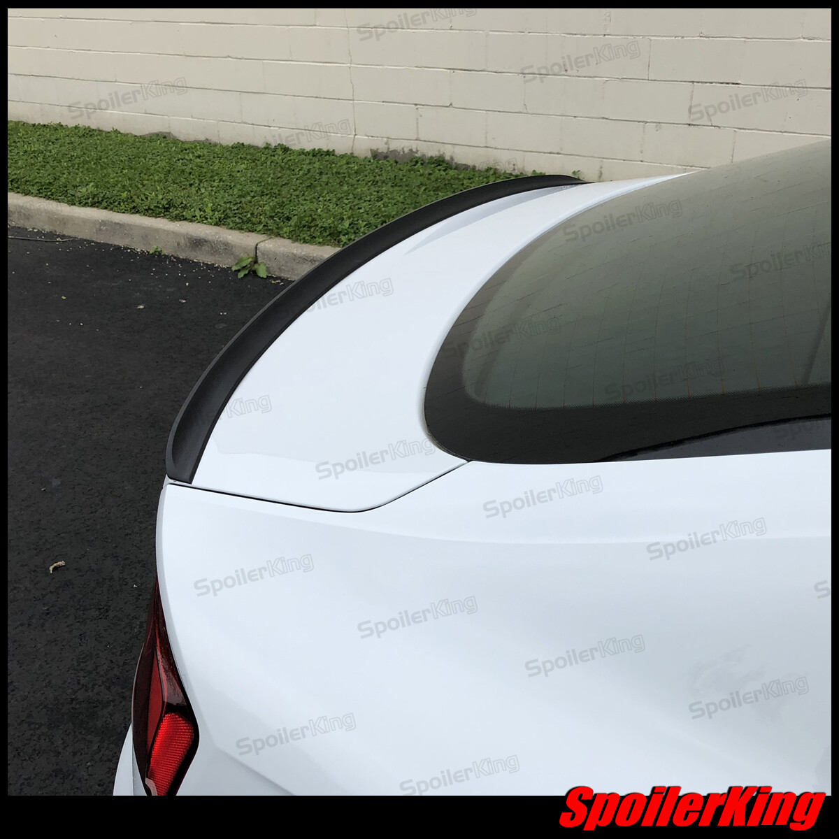 Rear Trunk Lip Spoiler (Fits Audi A5 2017-on Sportback / Coupe) SpoilerKing 244L