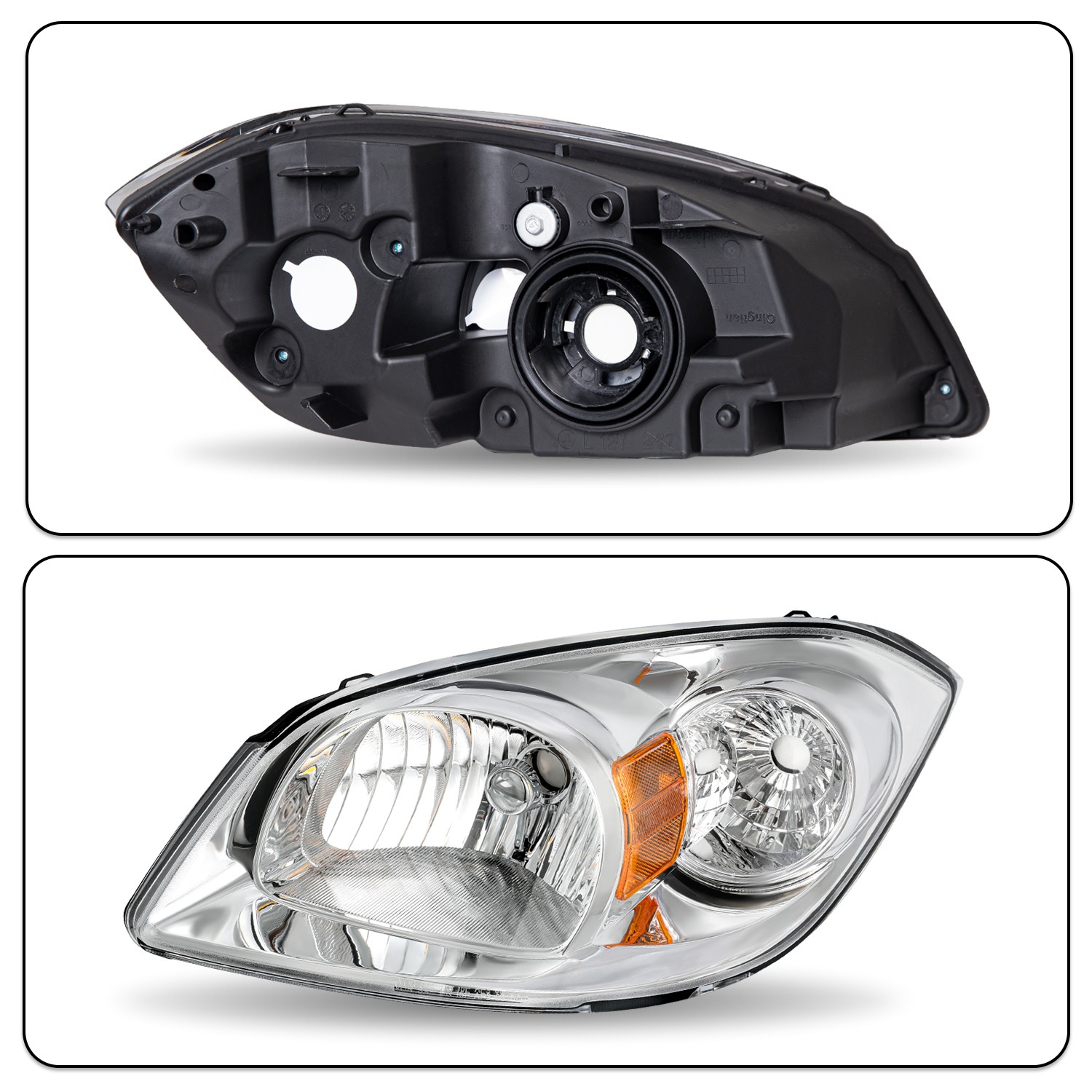 For 2005-2010 Chevy Cobalt 07-10 Pontiac G5 Headlights Headlamps Left & Right