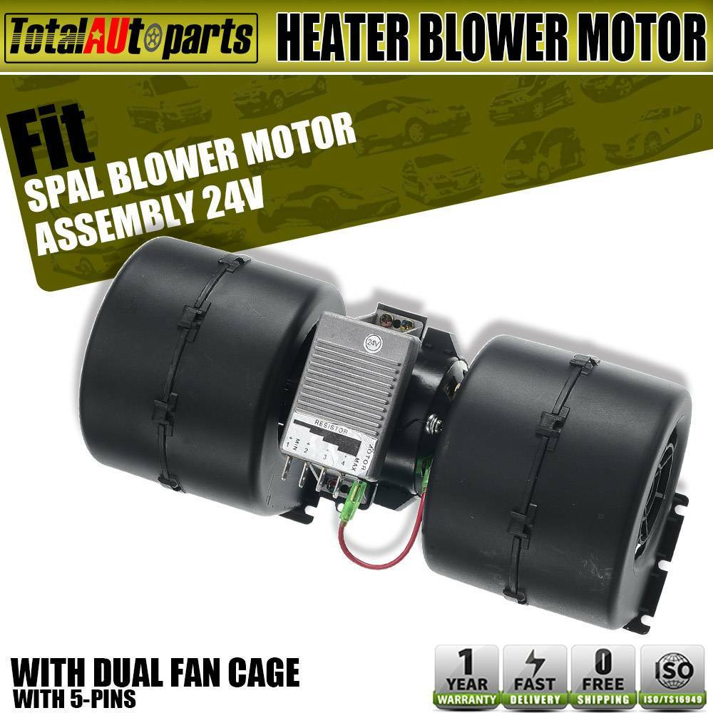 HVAC Heater Blower Motor & Resistor Assembly 24V for 008B4502 008-B45-02 73R5534