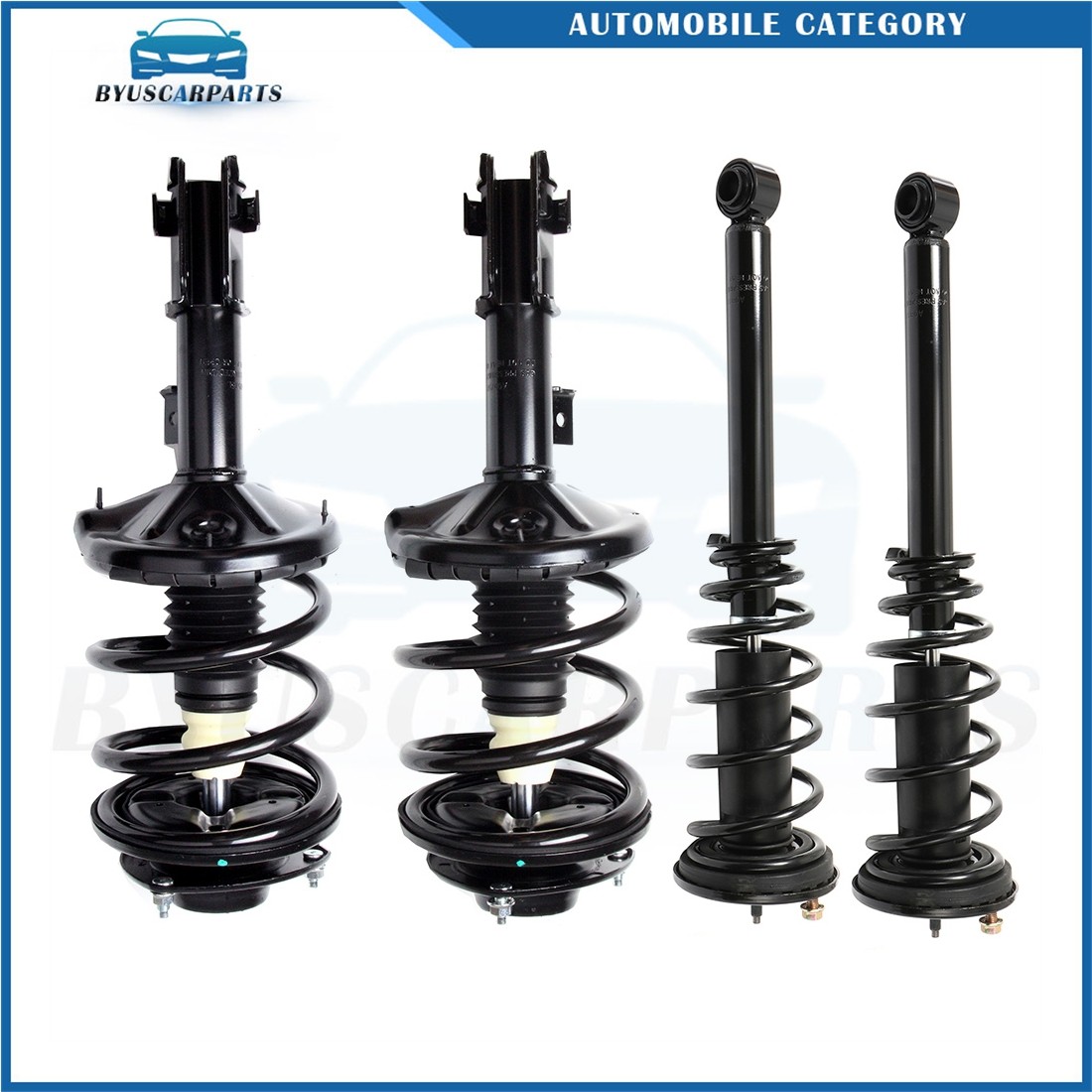For 2003-2004 Mitsubishi Eclipse Front Rear Complete Struts Shocks Mounts Spring