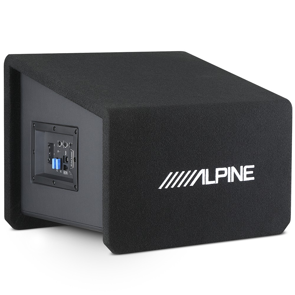 Alpine PWE-SB10 Loaded Single 10″ Sealed Amplified Enclosure
