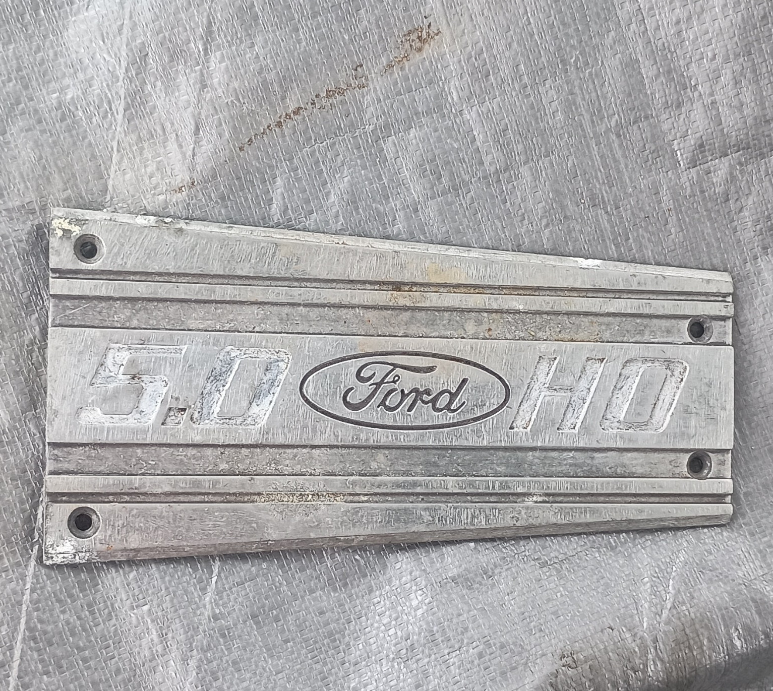 Ford 5.0 H.O. Intake Manifold Plaque