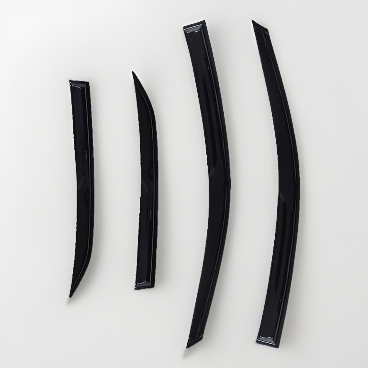 WFLNHB 4PC Smoke Window Visor Rain Guard Deflector for 2009-2013 Toyota Corolla