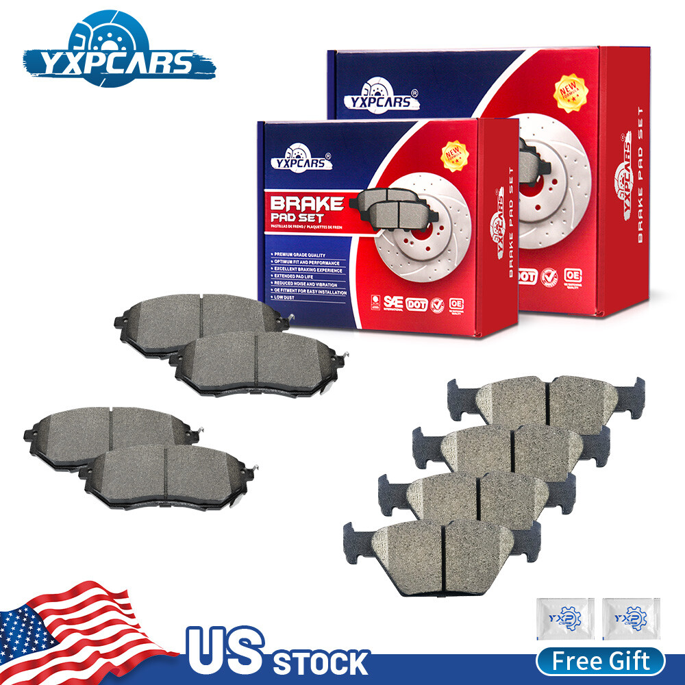 Front & Rear Ceramic Brake Pads for Subaru Legacy WRX Outback 2015 2016 – 2019