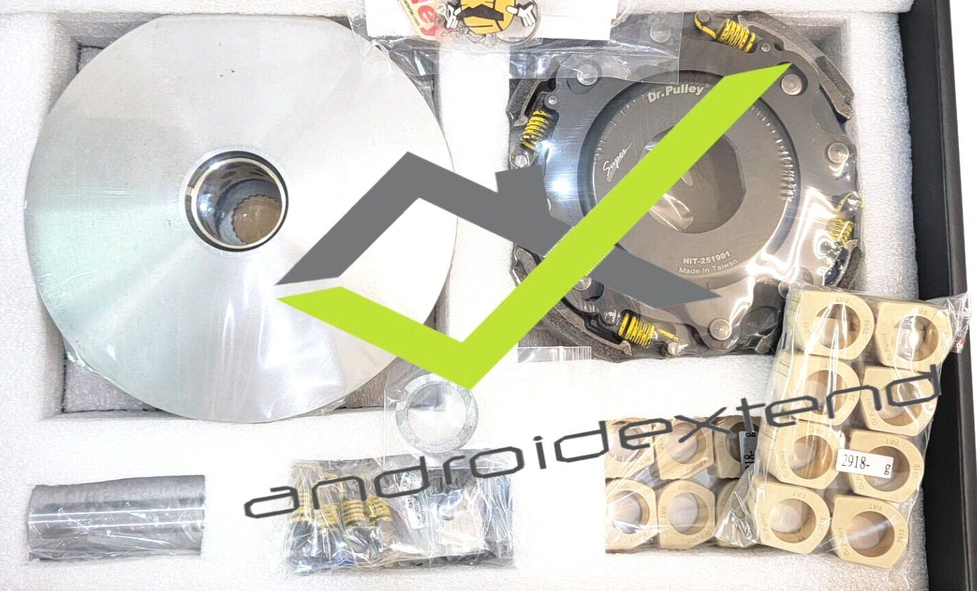 GILERA GP800/APRILIA SRV850 DR.PULLEY VARIATOR KIT (GIFT; 2 ROLLERS!!)
