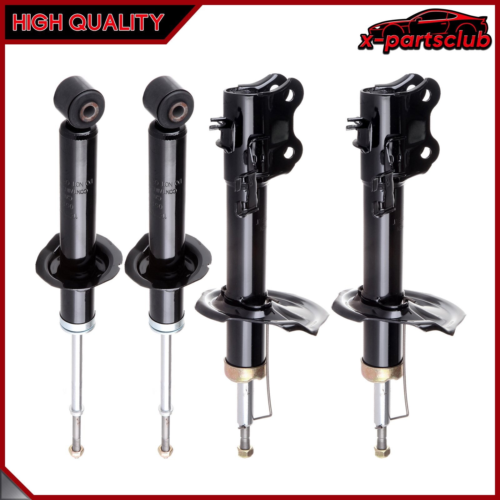 Front Rear Set of 4 For 2002-2006 Nissan Sentra Shocks Absorbers Struts