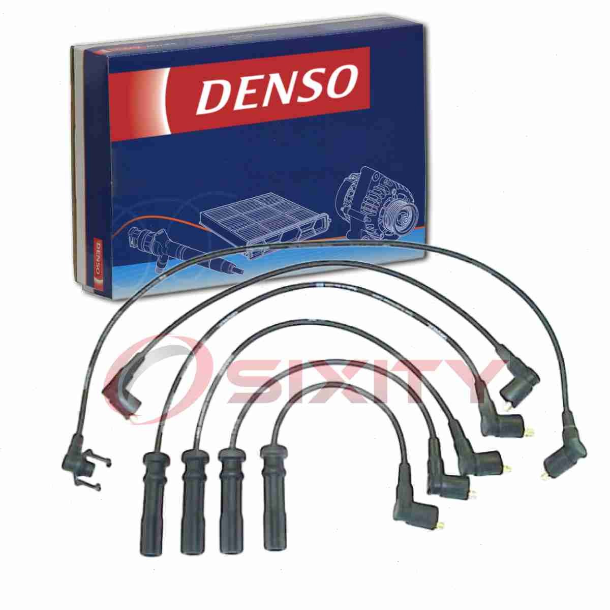 DENSO 671-4088 Spark Plug Wire Set for QW883 MSW1753 EUX025 EUX011 EUX010 mj