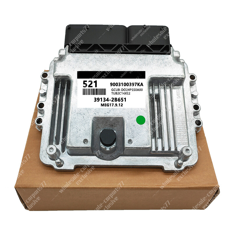 For Kia rio 1400cc Car Engine Computer Board ECU unit 521 39134-2B651 MEG17.9.12