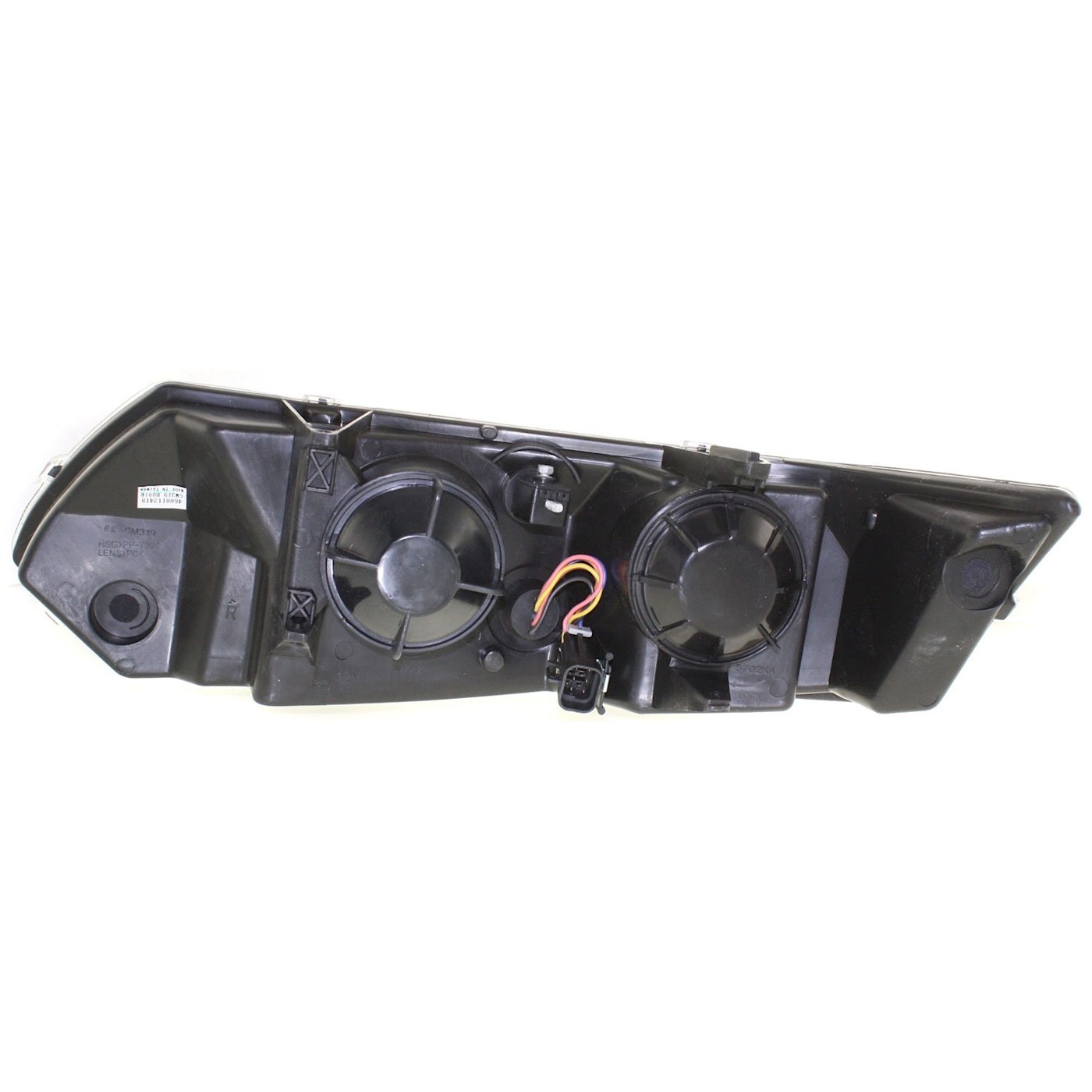 Headlight Assembly Set For 2003-2007 Saturn Ion Left and Right Sedan With Bulb