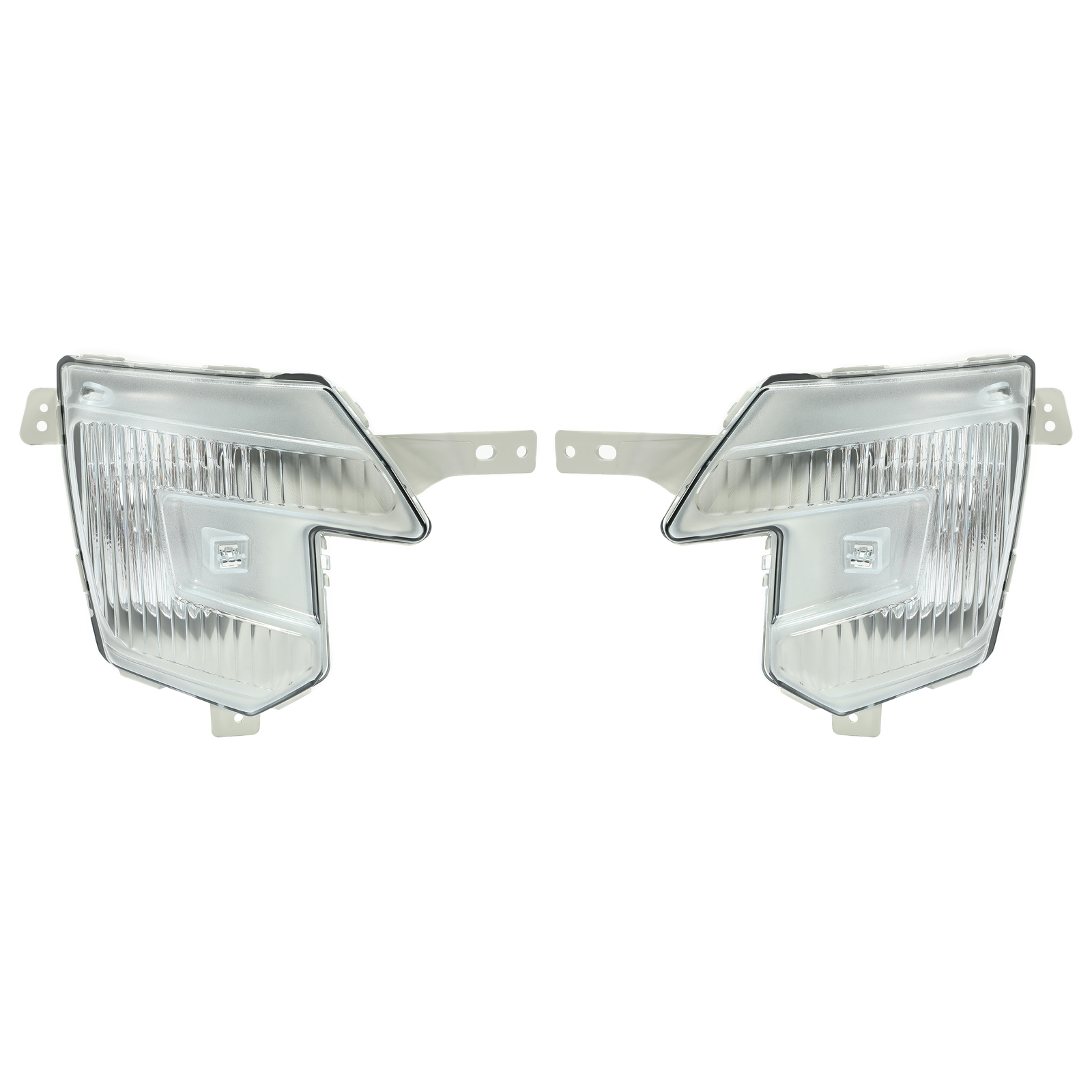 Driver Passenger Side Halogen Fog Lights Lamps For 2016-2017 Ford Explorer