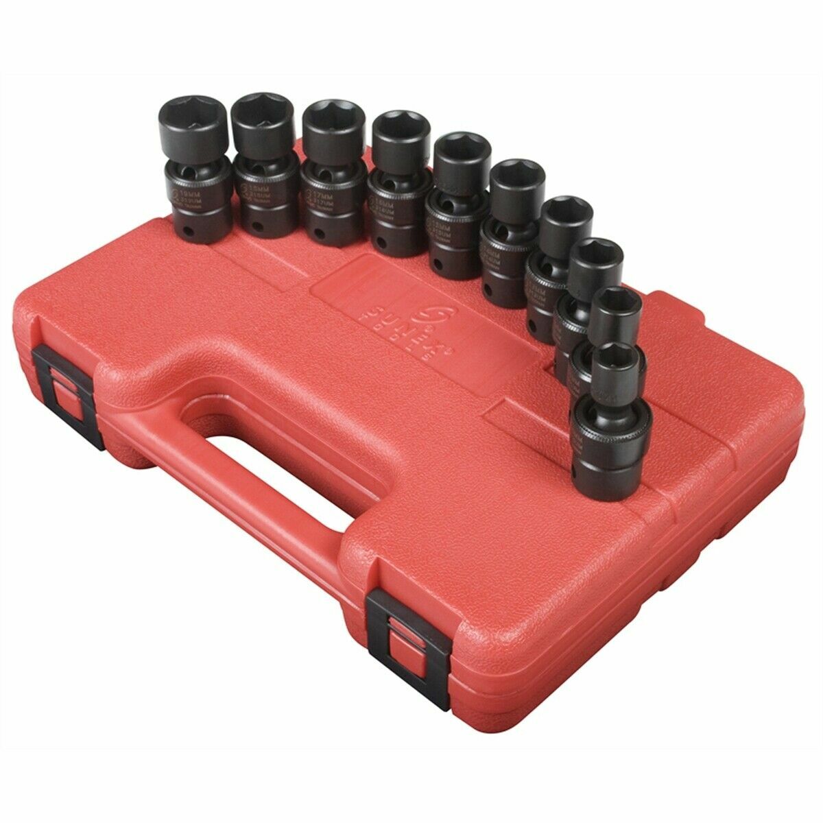 Sunex Tools 3657 10 Piece 3/8″ Drive Swivel Impact Socket Set 10-19MM Brand New!