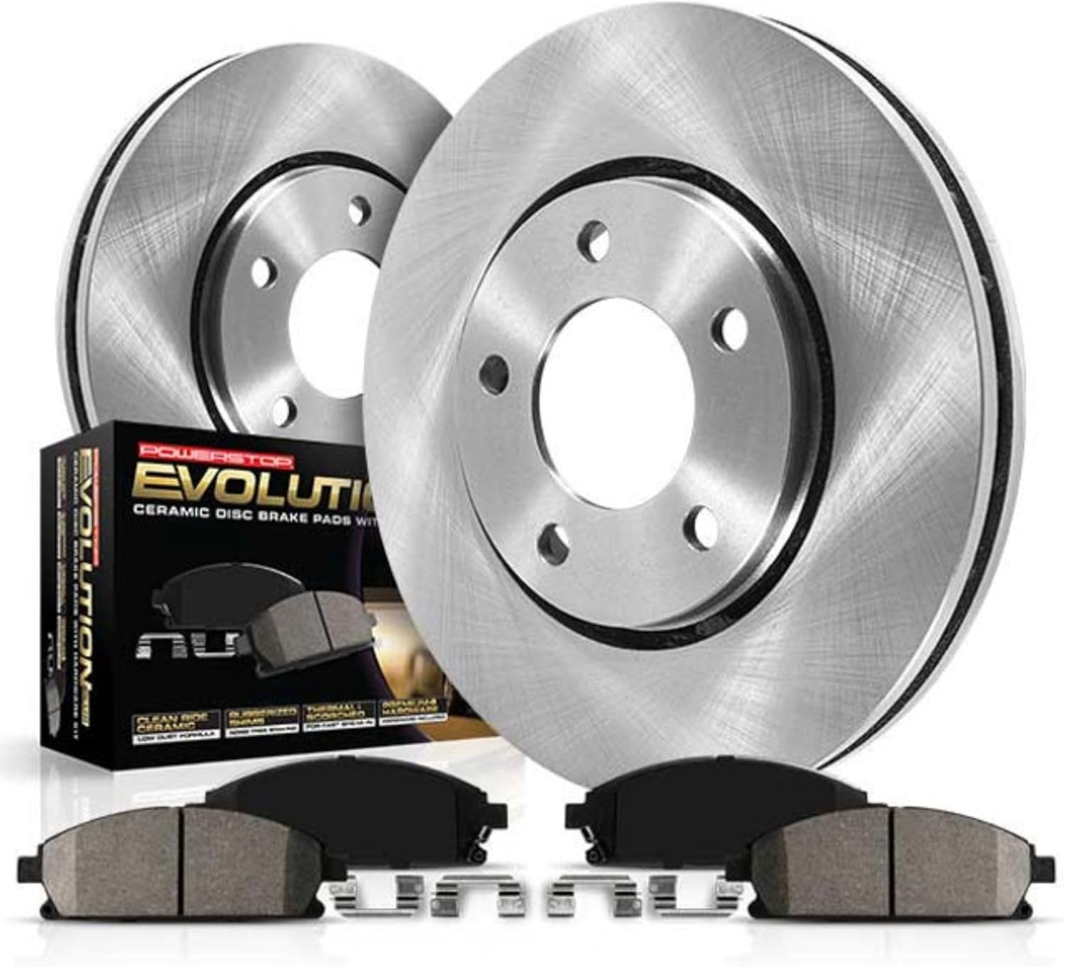 Z17 Front Brake Kit: Ceramic Pads & Rotors for Acura & Honda Vehicles
