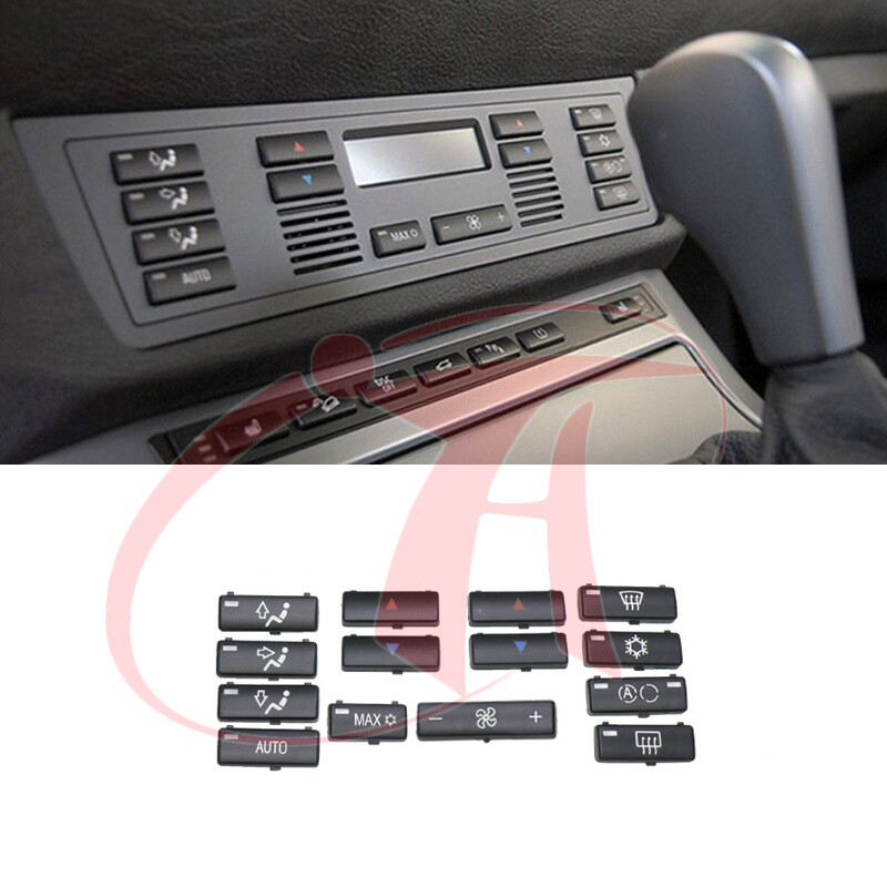 >For BMW E53 X5 / E39 5-Series 14x Caps Repair Kits Central Control Switch Cover