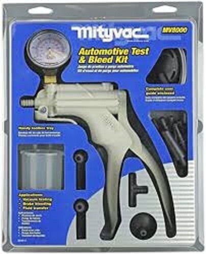 Mityvac AUTO Vacuum Pressure Hand Pump Tester Test Kit Bleeding Fluid Transfer