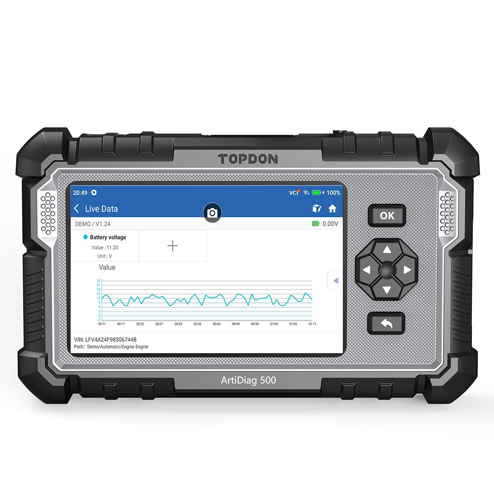 OBD2 Multi-Function Car Diagnostic Scanner Tool SRS ABS Engine Gearbox TOPDON