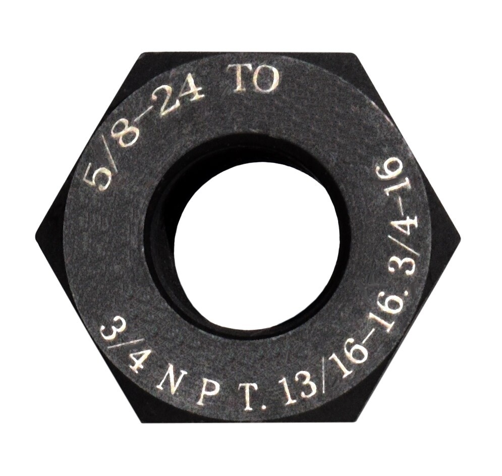Steel Muzzle Thread Adapter Convert 5/8×24 to 3/4 NPT 13/16-16 3/4-16